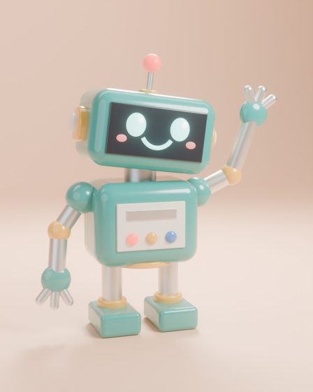 Opus tools, first round for Toy robot waving