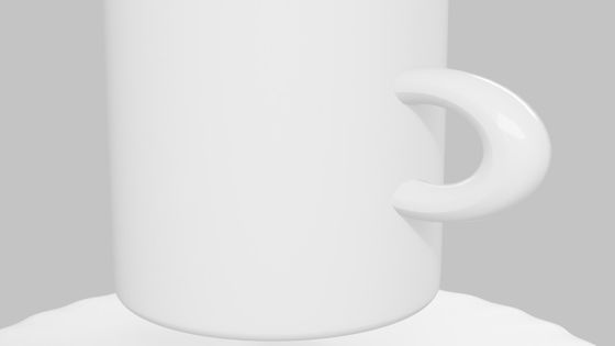Plain Blender renders for Ceramic mug product shot by Claude Haiku 4.5, from first to final