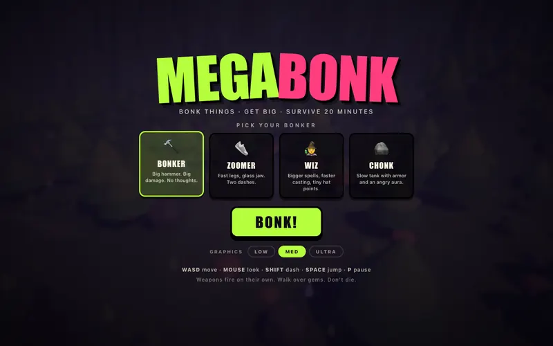 Screenshot of MEGABONK