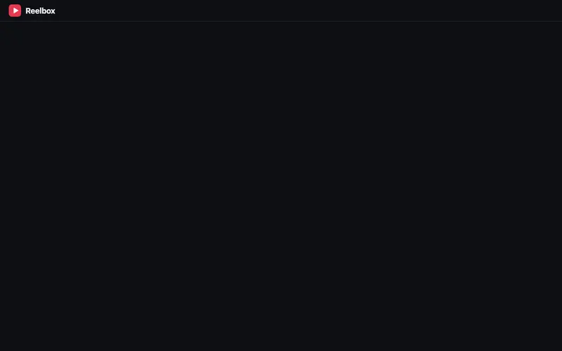 Screenshot of Reelbox